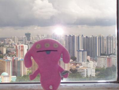 Blick aus dem Fenster (28.Stock)